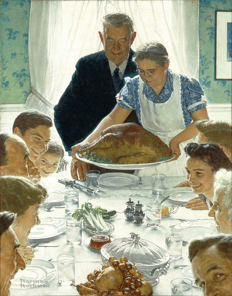 Norman Rockwell Freedom From Want