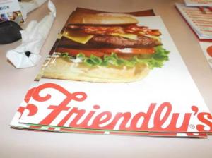 Friendly's Menu