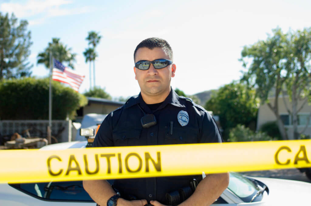 Police Officer Murder Scene