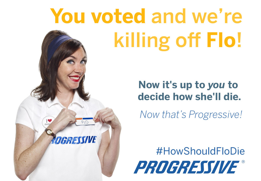 Progressive Insurance is moving on from its famous mascot Flo