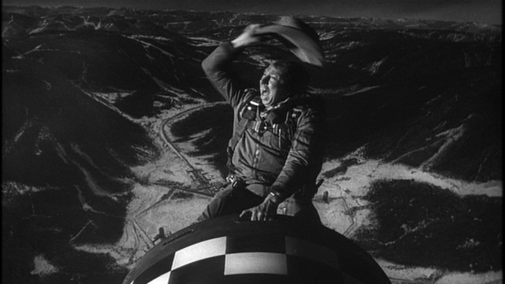 Slim Pickens Riding the Bomb