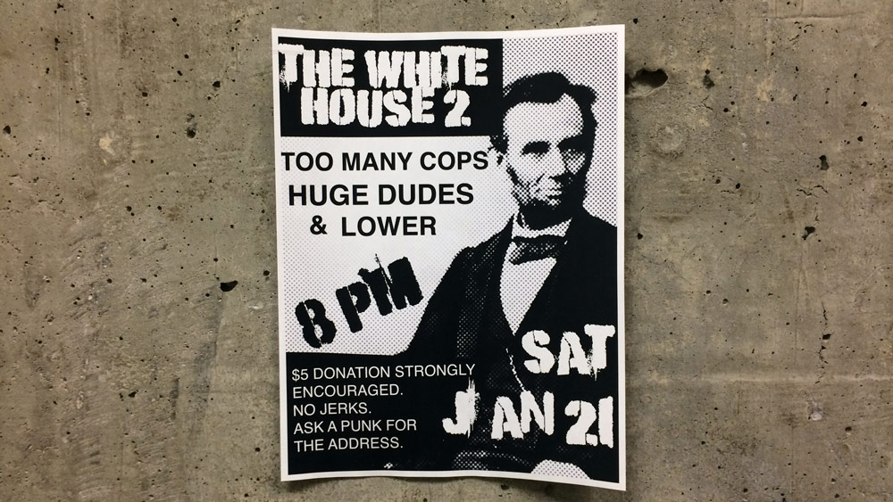 Obama in DC Punk Show