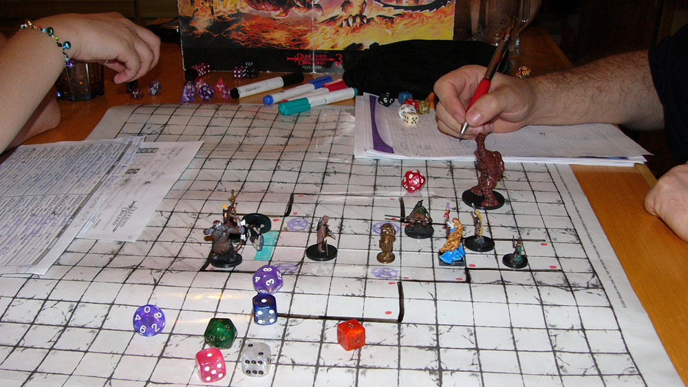 Playing Dungeons and Dragons