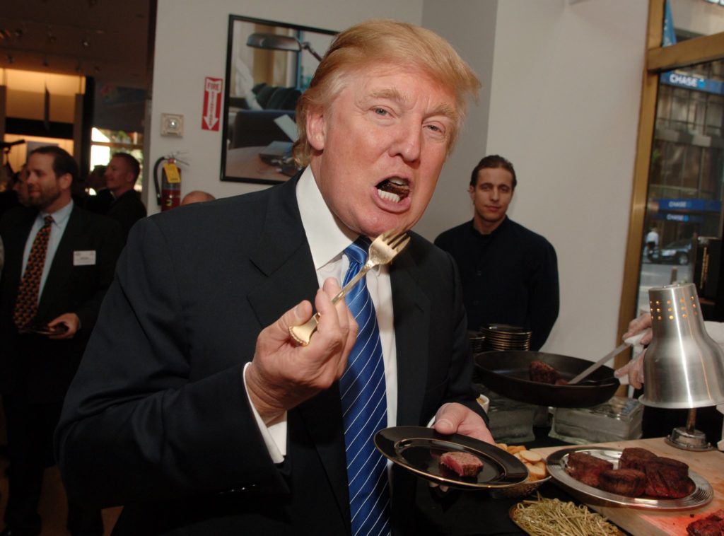 Trump Eating