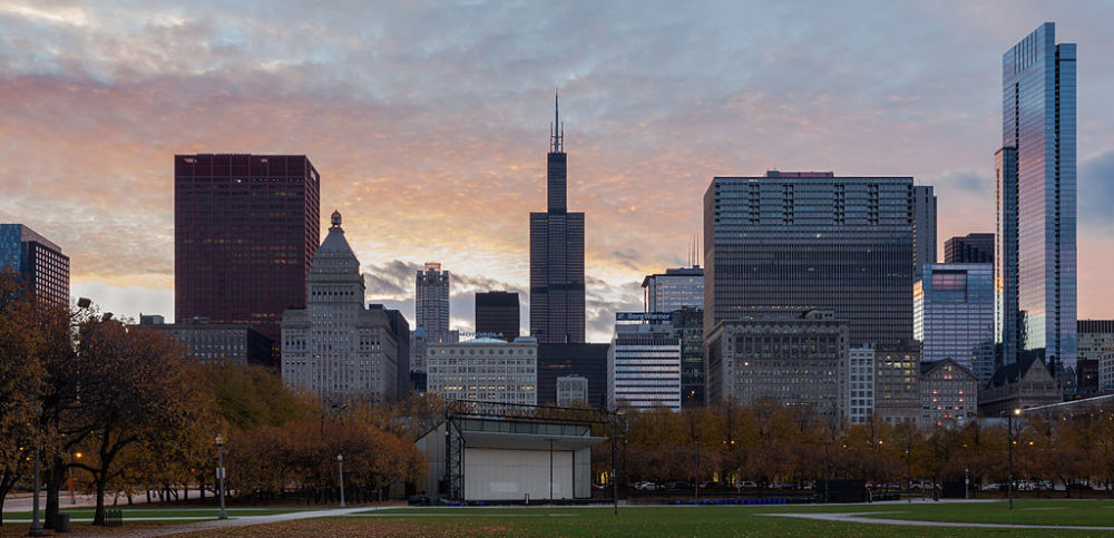 Chicago Skyline Willis Tower