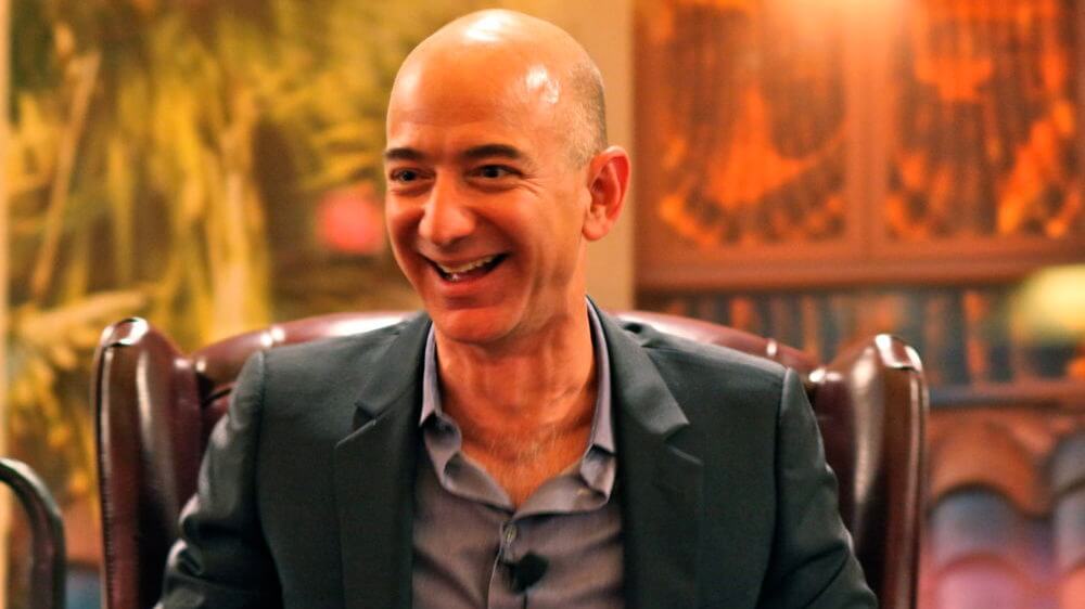 Jeff Bezos Laughing