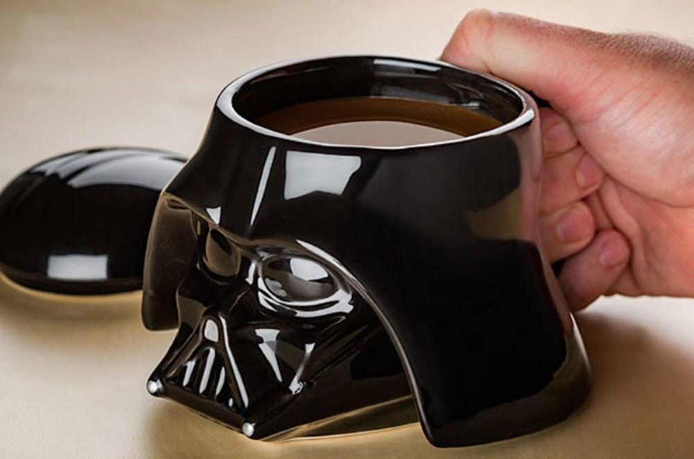 Star Wars Darth Vader Single Cup Coffee Maker with 2 Mugs