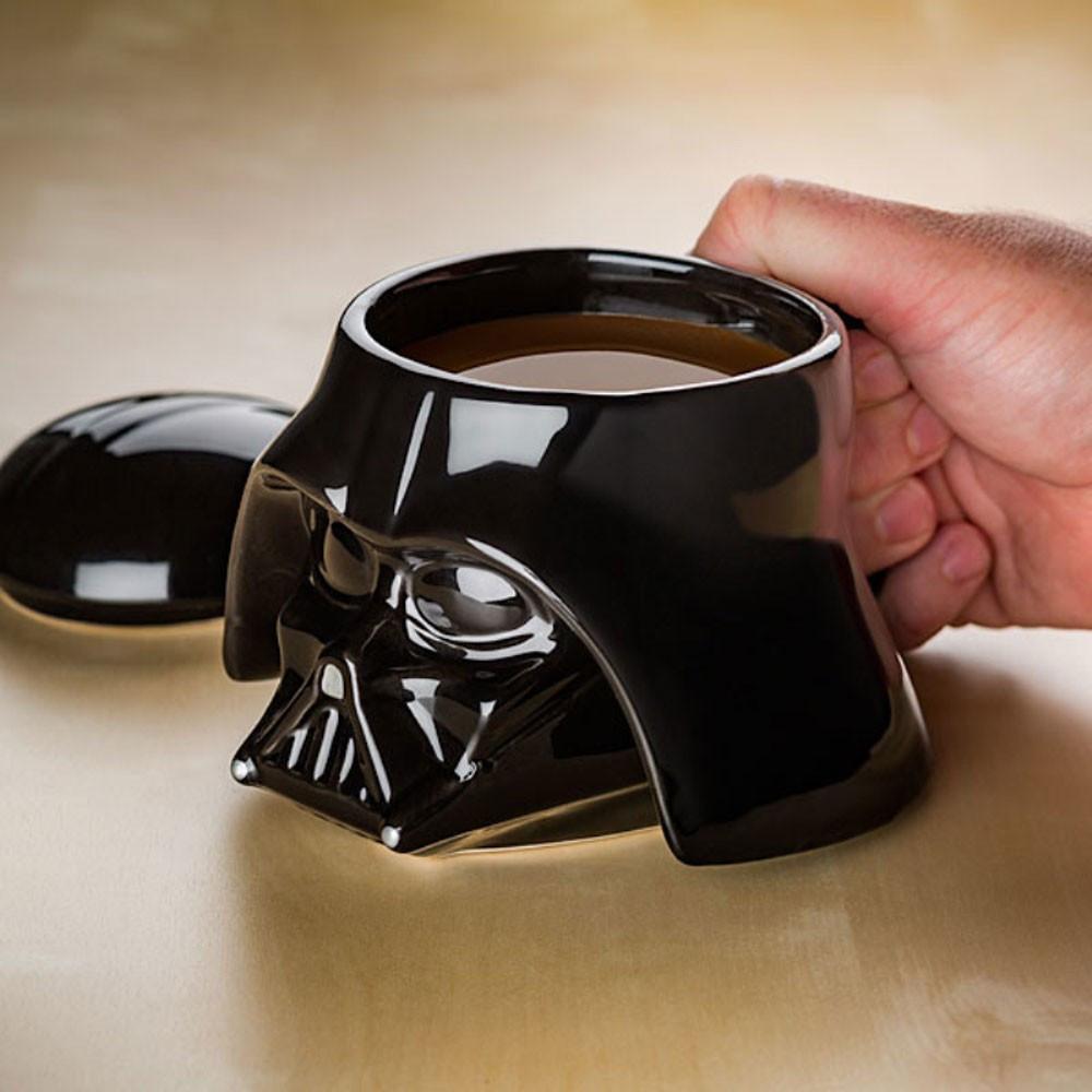 Star Wars Darth Vader Single Cup Coffee Maker with 2 Mugs