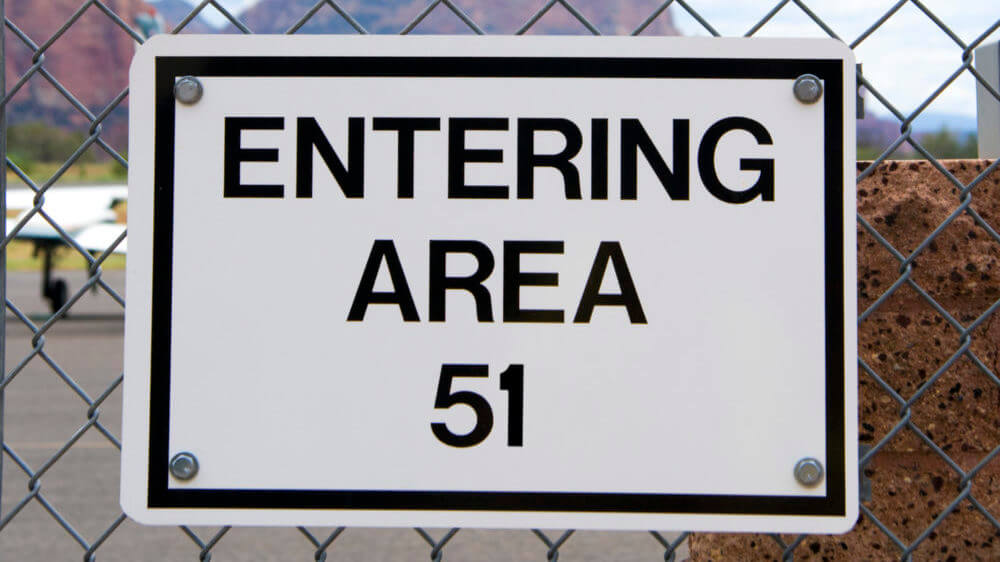 Area 51 Sign