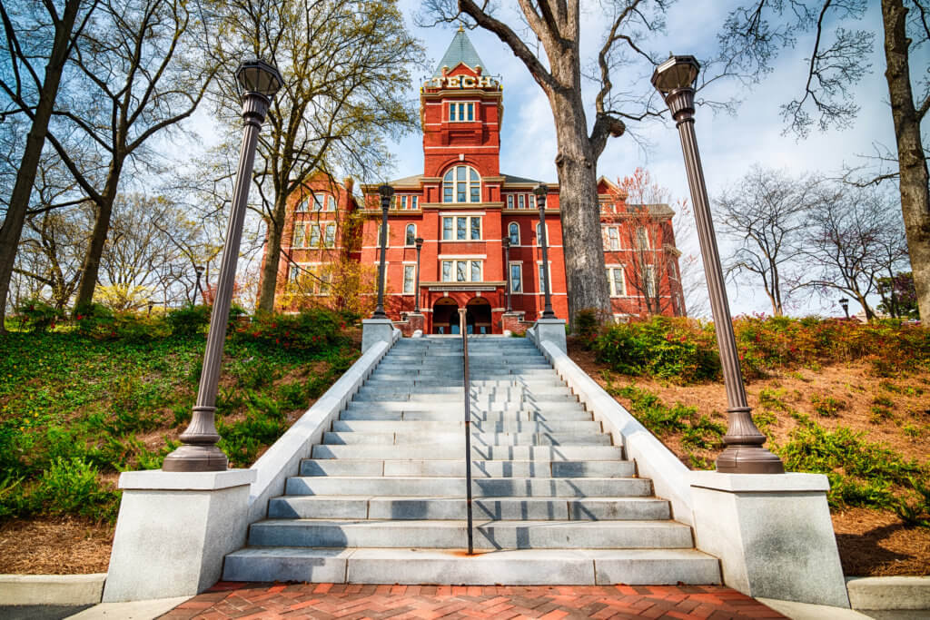 College campus building