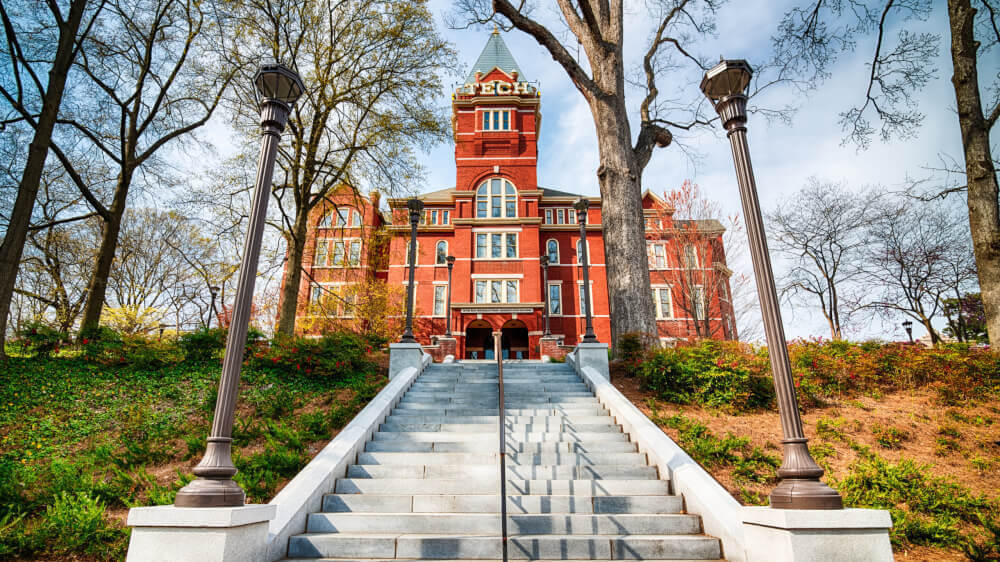 College campus building