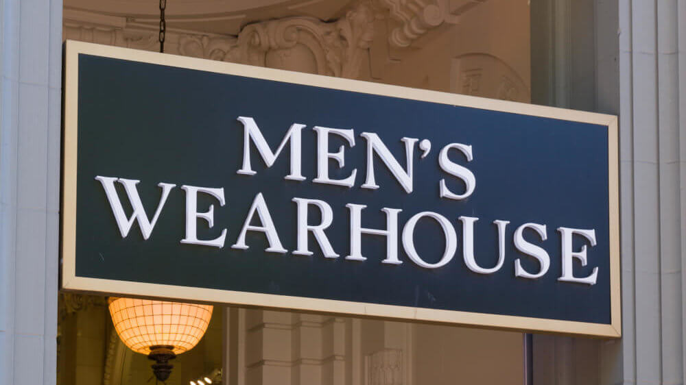 Mens Wearhouse Sign