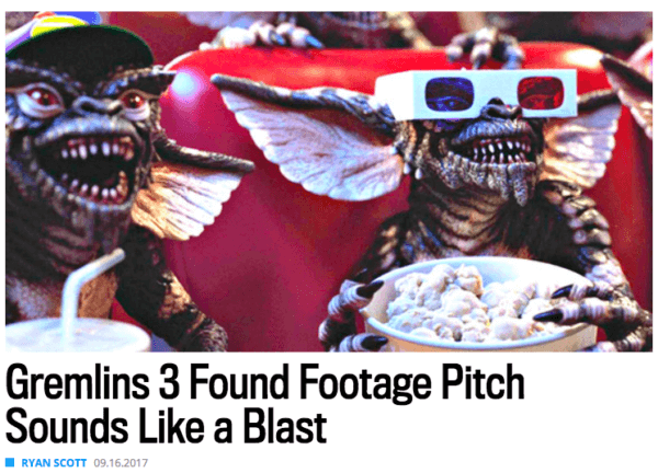 Gremlins news