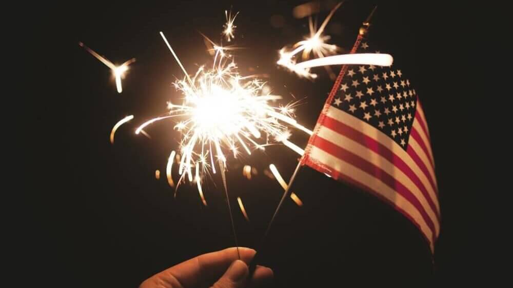 Fourth of July Sparkler