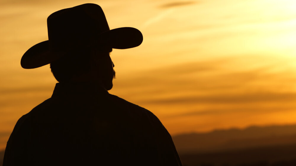 Man in Cowboy Hat