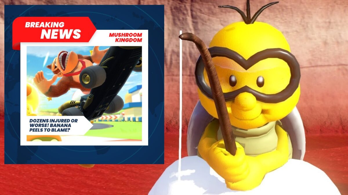 Lankitu Lakitu Takes Day Off, Dozens Dead In Go-Karting Accident | Robot Butt