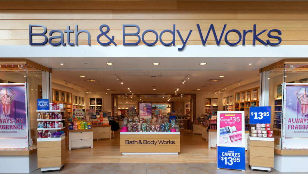 Bath and Body Works Storefront