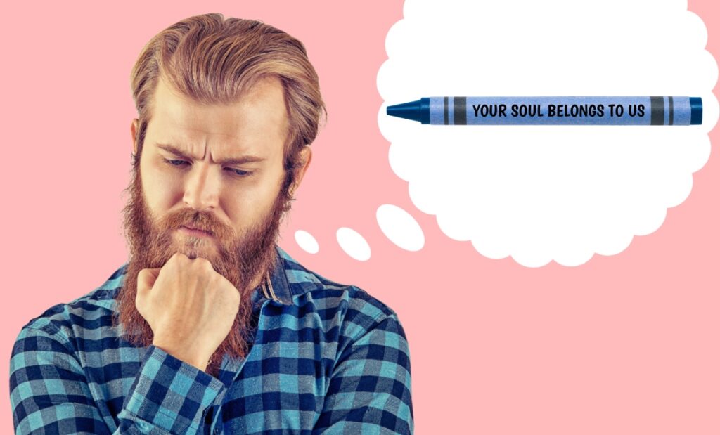 Your Soul Belongs to Us Message